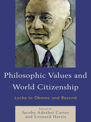 cover image of Philosophic Values and World Citizenship